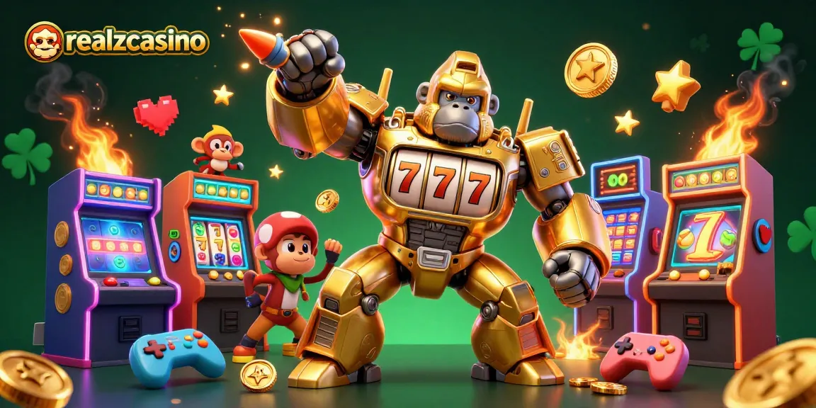 Erlebe Aufregung bei realzcasino mit einem dynamischen Spielautomaten-Thema und interaktiven Gaming-Elementen.