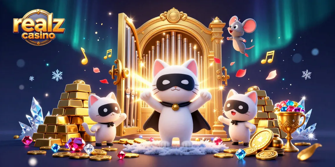 Experience the enchanting realm of realz casino with captivating characters and dazzling treasures in 3D